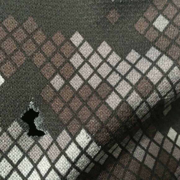 #85 Nike Dri Fit Running Walking Exercise Black Athletic Shorts Men's Size L - Picture 7 of 9